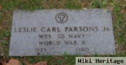 Leslie Carl Parsons, Jr