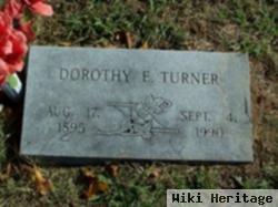 Dorothy E Turner