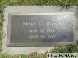 Mary C Brown