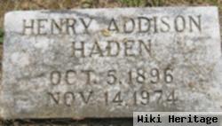 Henry Addison Haden