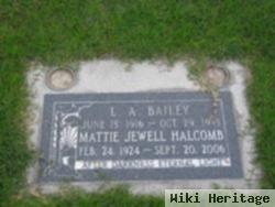 Mattie Jewell Halcomb