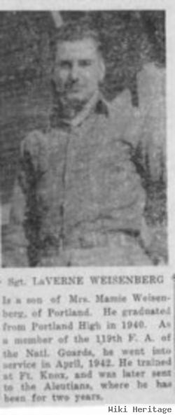 Lavern J Weisenberg