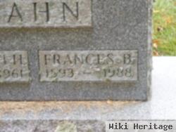 Frances B Hahn