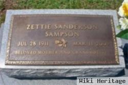 Zettie Bell Sanderson Sampson