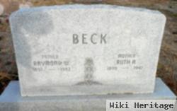 Ruth A. Wolfe Beck