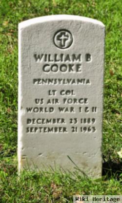 William B Cooke