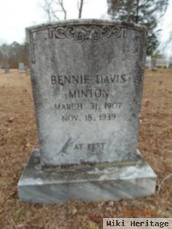 Bennie Davis Minton