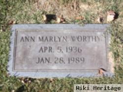 Ann Marlyn Worthy