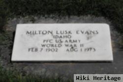 Milton Lusk Evans