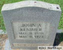 John Andrew Kenimer