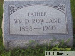 William D Rowland