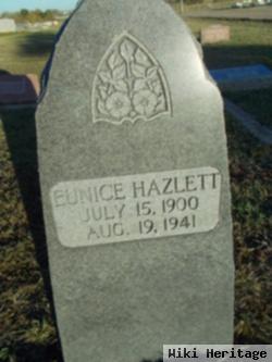 Eunice Rigdon Hazlett