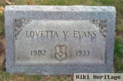 Lovetta V Evans