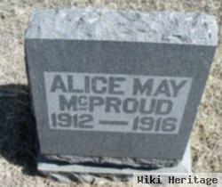 Alice May Mcproud