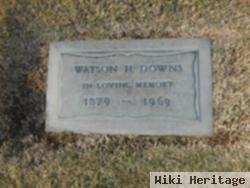 Watson Hall "downie" Downs