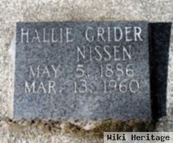 Hallie Grider Nissen