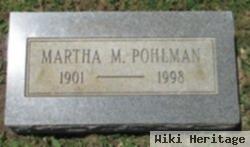 Martha M Obermeyer Pohlman