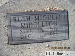 Sarah Ruth Mcqueen Middleton