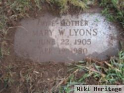 Mary Francis Walsh Lyons