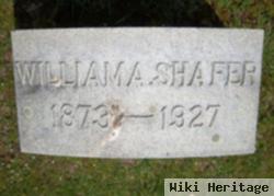 William Arthur Shafer, Sr