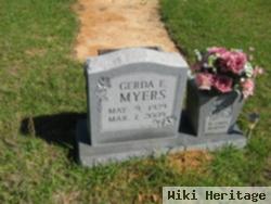 Gerda E Myers