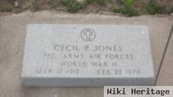 Cecil P Jones