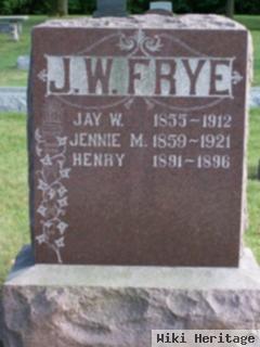 Jane M "jennie" Frye