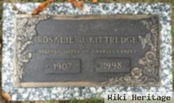 Rosalie J Kittredge