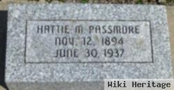 Hattie M Passmore