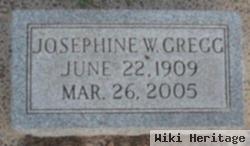 Josephine W Gregg