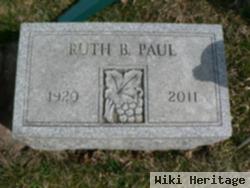 Ruth B Paul