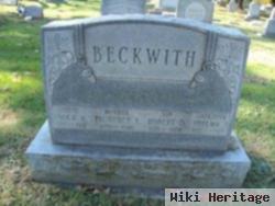 Florence E Beckwith