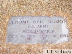 Jerome Neil "jerry" Sigmon