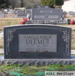 Harold Philip Deemer