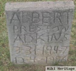 Albert Preston Adkins