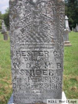 Hester C. Snider