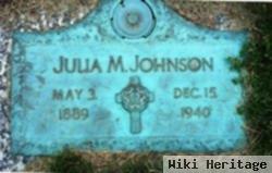 Julia M Johnson