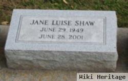 Jane Luise Shaw