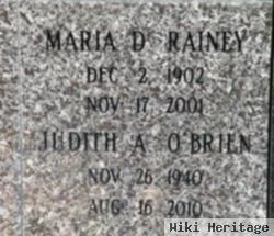 Judith A "judy" Rainey O'brien