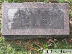 Benjamin Harrison Pierce, Sr