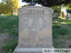 Catherine Lena Greiner Lane