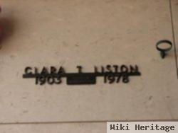 Clara T. Liston