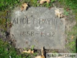 Alice F. Stockwell Haynes