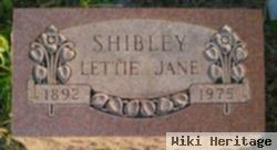 Lettie Jane Shibley