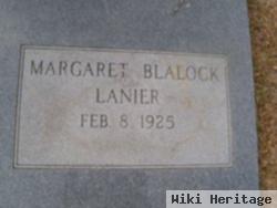 Margaret Blalock Lanier