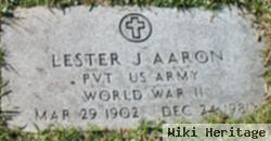 Lester J Aaron