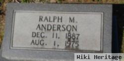Ralph Montgomery Anderson