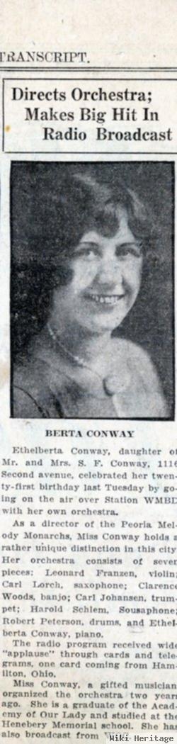 Berta Conway Geier