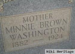 Minnie Brown Washington