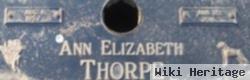 Ann Elizabeth Thorpe